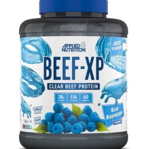 بيف بروتين بنكهة البلو بيري ٦٠ حصة