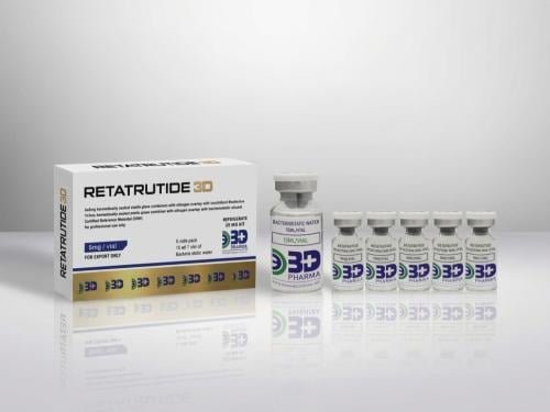 ريتاتروتيد (Retatrutide) بتركيز 15 ملجم - عبوة 5 فيالات (إجمالي 75 ملجم)