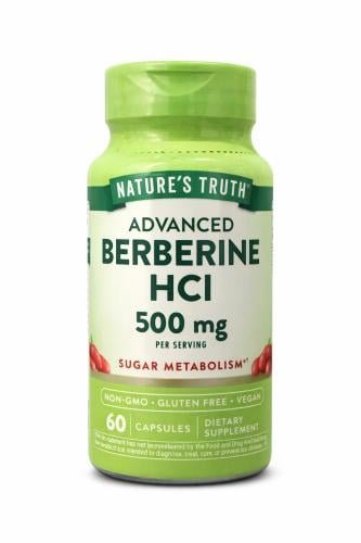 Berberine HCl 500 mg | بربرين لتحسين حساسية الأنسولين بتركيز 500 mg